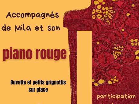 Et si on chantait avec mila et son piano rouge