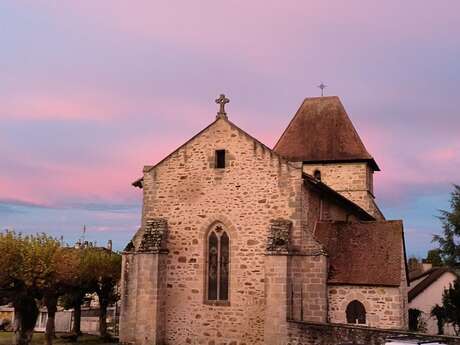 Visite du chantier de restauration de l’église de Neuvic-Entier