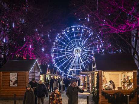 Noël à Pau - Marché de Noël- Boulevard Aragon