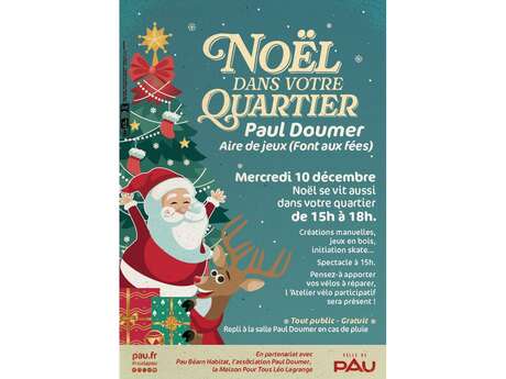 Noël à Pau : Quartier Paul Doumer