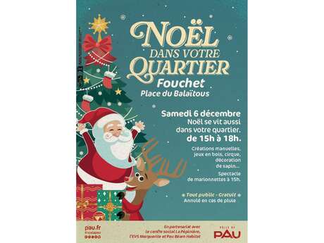Noël à Pau : Quartier Fouchet