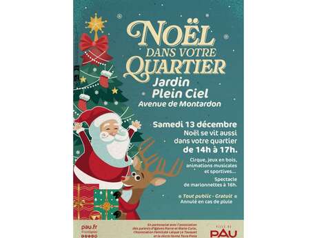 Noël à Pau : Quartier Plein Ciel