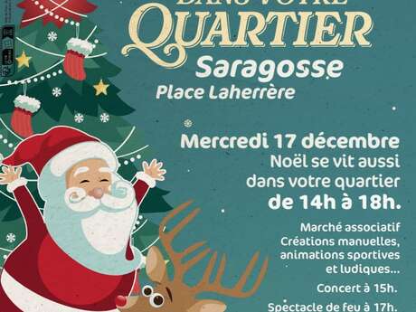 Noël à Pau : Quartier Saragosse