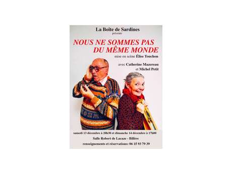 Nous ne sommes pas du même monde