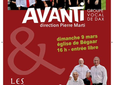 Concert Avanti et les Zamis