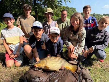 Objectif pêche au lac du Pont à l'Âge