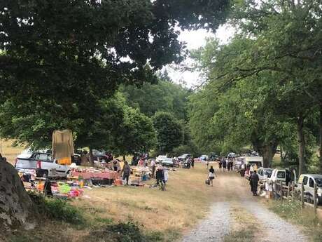 Etang de Chaux : Vide grenier au bord de l'eau
