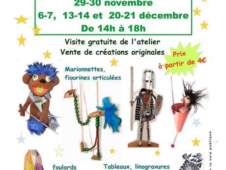 Portes ouvertes de Noël de l'atelier BOTSUAK