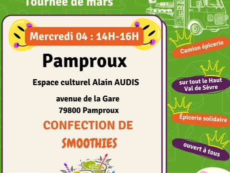 Animation smoothies à Pamproux