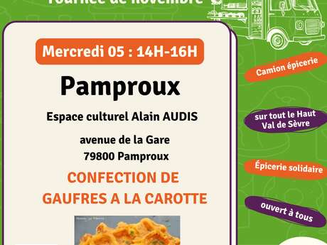 Tournée de l'Epicerie du Val à Pamproux