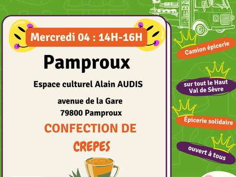 Epicerie du Val : tournée de février Pamproux