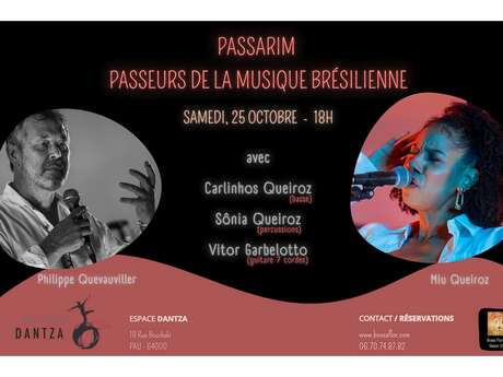 PASSARIM Concert /Passeurs de la musique brésilienne