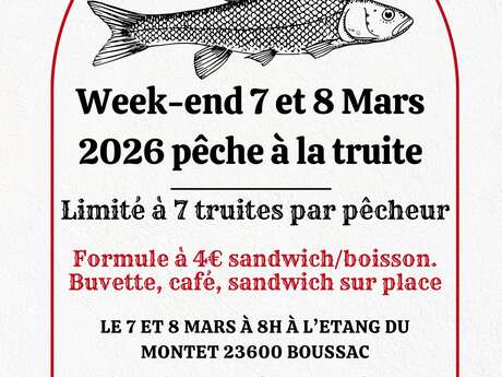 Pêche à la truite