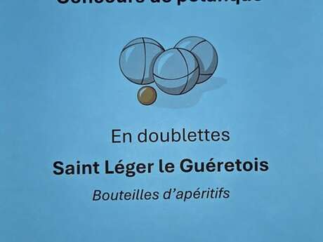 Concours de pétanque