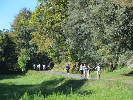 Boucle des fontaines à St Julien de Lampon