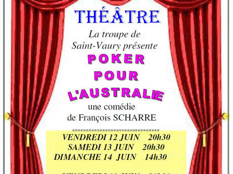 Théâtre "Poker pour l'Australie"