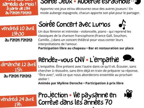 Soirée concert avec Lumos
