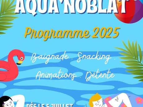 Aqua'circuit xxl tropical à l'Espace Aqua'Noblat