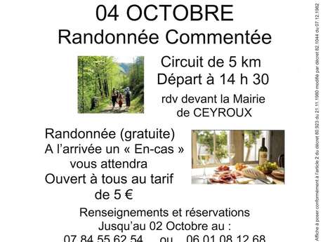 Randonnée Commentée