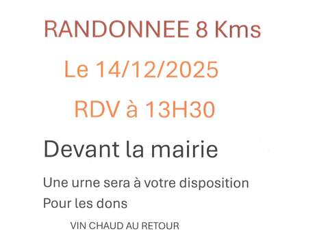 Randonnée Sermur//Mautes pour le Téléthon