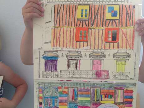 Atelier enfant 8-12 ans : Ravalement de façades