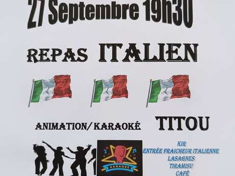 Repas Italien