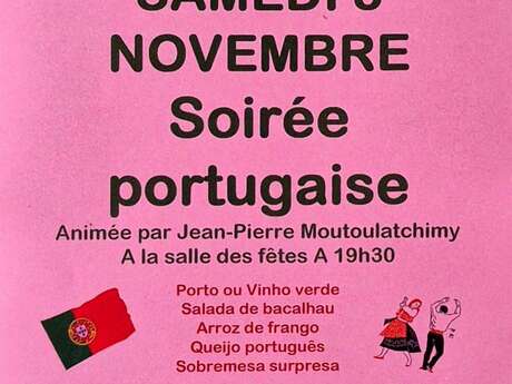 Soirée Portugaise