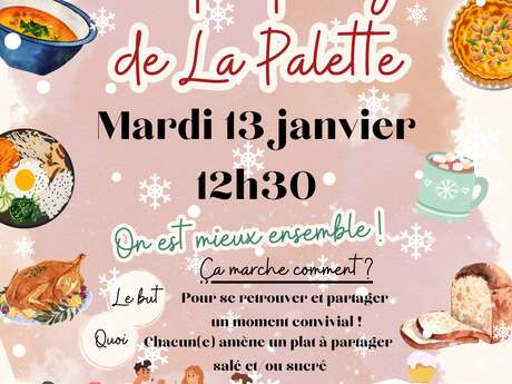 Les repas partagés de La Palette