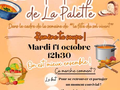 Les repas partagés de La Palette