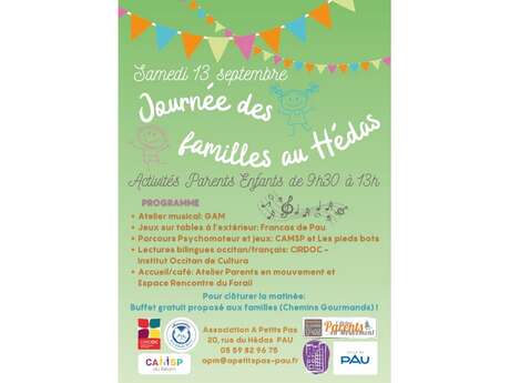 Journée des familles au Hédas