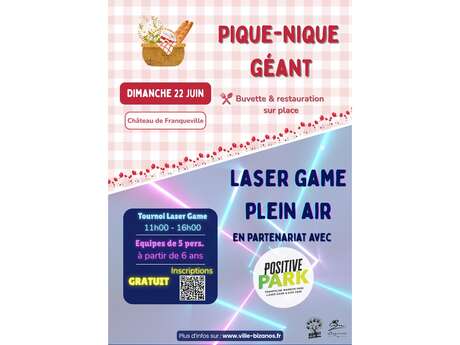 Journée Pique-Nique & Laser Game