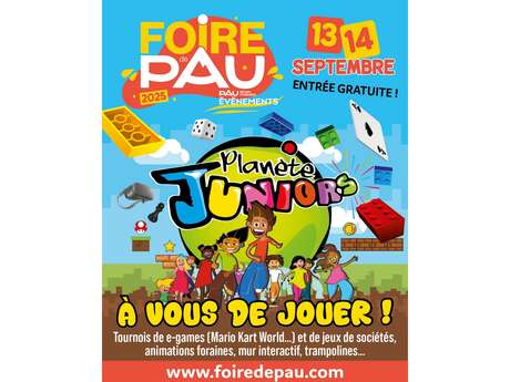 Foire de Pau: "Planète juniors"