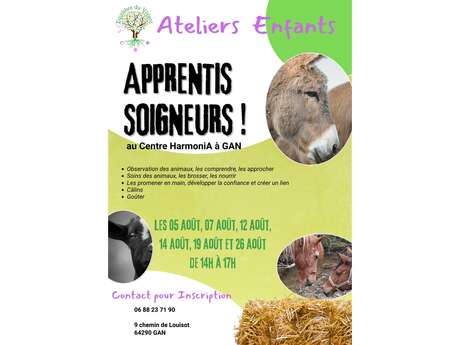 Ateliers Enfants "Apprentis Soigneurs"