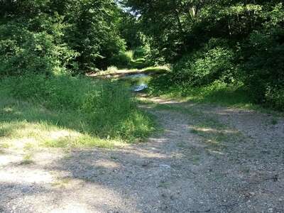Boucle du ruisseau à la rivière St Martial