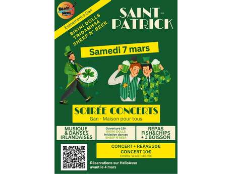Soirée Saint-Patrick