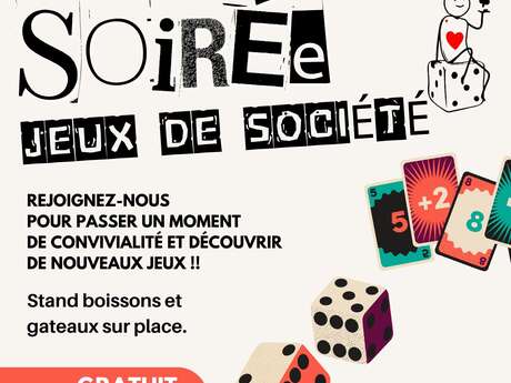 Soirée Jeux de Société