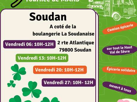 Epicerie du Val - Tournée de Mars à Soudan