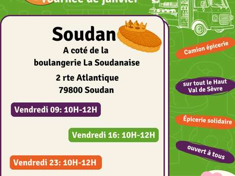 Tournée de l'Epicerie du Val à Soudan