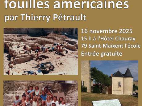 Conférence : Saint-Saturnin, une décennie de fouilles américaines