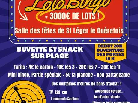 Soirée Loto Bingo