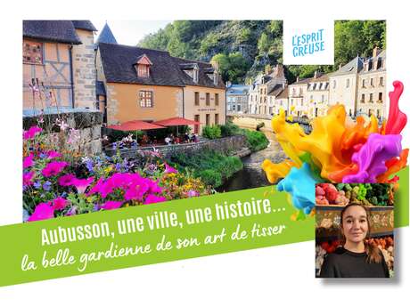 La visite d'Aubusson de Faustine - 02 juin