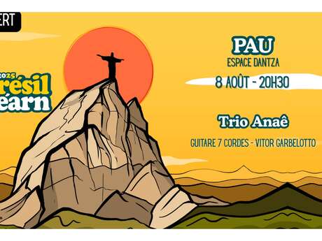 Brésil en Béarn : Concert Trio Anaê