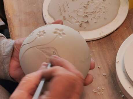 Visite-atelier - Un photophore pour Noël avec l'artiste Gaële Design