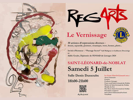Vernissage de l'exposition Reg'Arts 2025