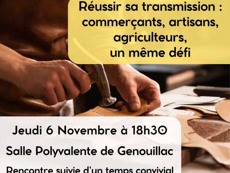 Réussir sa transmission : commerçants, artisans, agriculteurs, un même défi