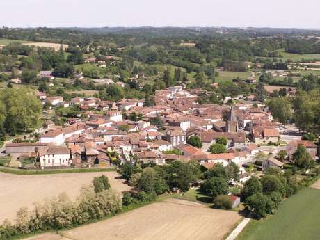 Visite du village d'Amou
