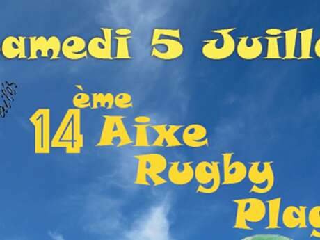 Aixe rugby plage