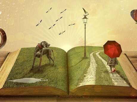 Soirée dictée à la bibliothèque