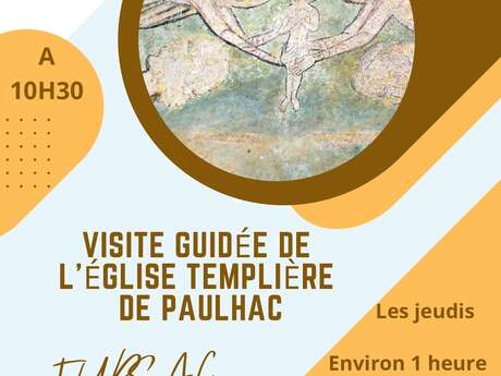 Visite de la Commanderie des Templiers de Paulhac