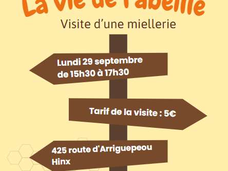La vie de l'abeille - visite d'une miellerie